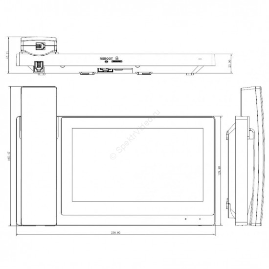 Dahua DH-VTH5421EW-H Dahua DH-VTH5421EW-H