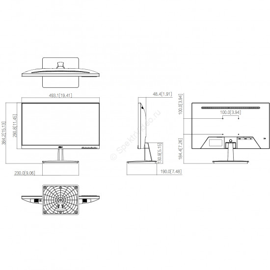Dahua DHI-LM22-L200N - 21.45"(16:9) FullHD монитор
