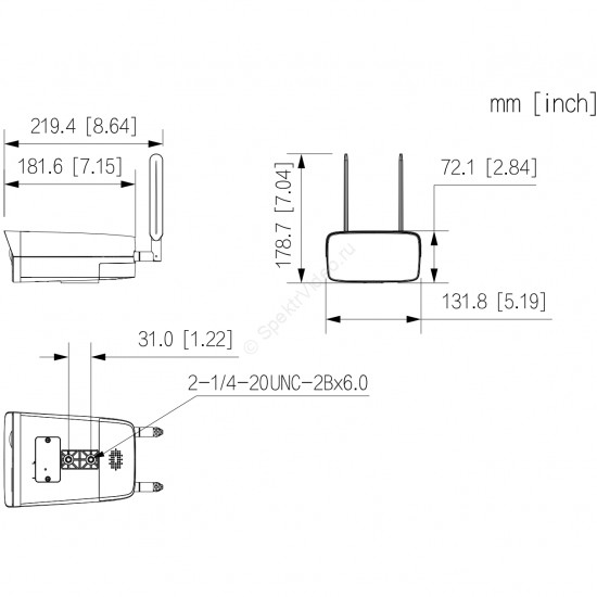 Dahua DH-IPC-HFW3441DGP-AS-4G-B-0600B