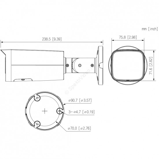 Dahua DH-IPC-HFW2249TP-AS-IL-0600B