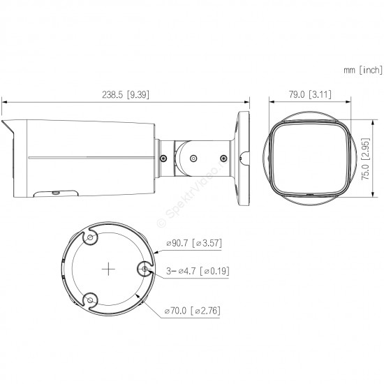 Dahua DH-IPC-HFW5559TP-ASE-IL-0280B Dahua DH-IPC-HFW5559TP-ASE-IL-0280B
