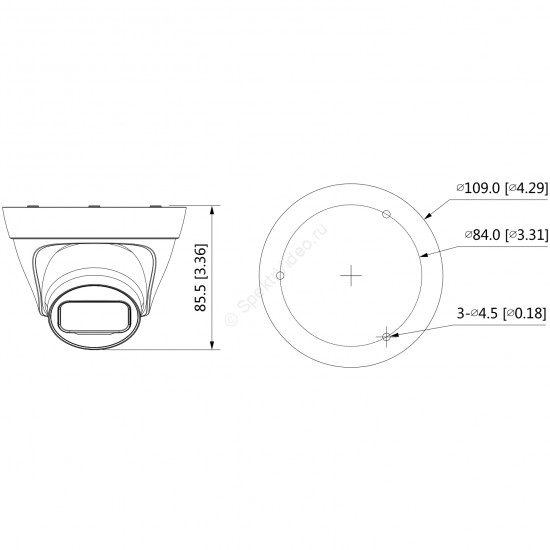 Dahua DH-IPC-HDW1431T1P-A-0280B-S6 Dahua DH-IPC-HDW1431T1P-A-0280B-S6