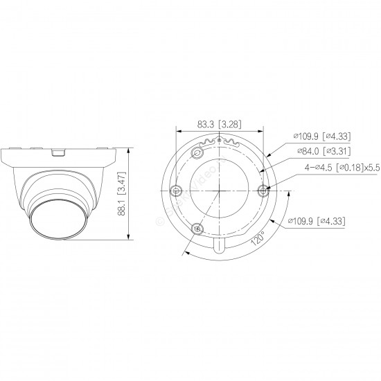 Dahua DH-HAC-HDW1231TLMQP-A-0360B Dahua DH-HAC-HDW1231TLMQP-A-0360B