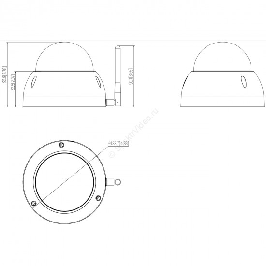 Dahua DH-SD22404DB-GNY-W