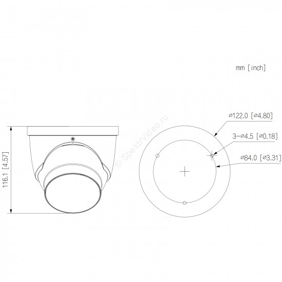 Dahua DH-IPC-HDW3849HP-AS-PV-0280B-PRO Dahua DH-IPC-HDW3849HP-AS-PV-0280B-PRO