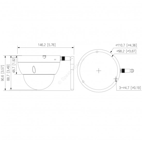 Dahua DH-IPC-HDBW1430DE-SW
