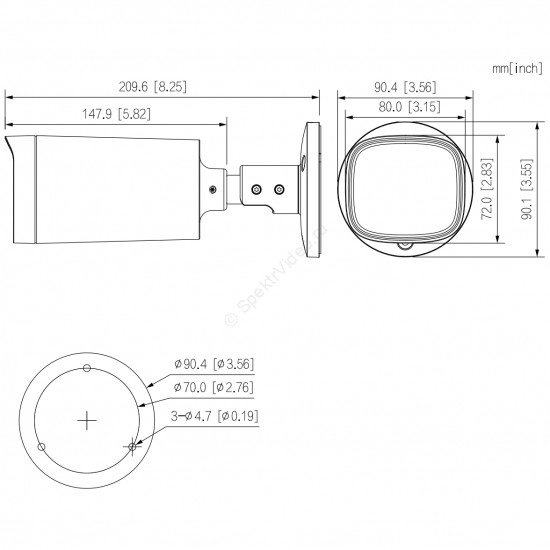 Dahua DH-HAC-HFW1200RP-Z-IL-A-S6 Dahua DH-HAC-HFW1200RP-Z-IL-A-S6
