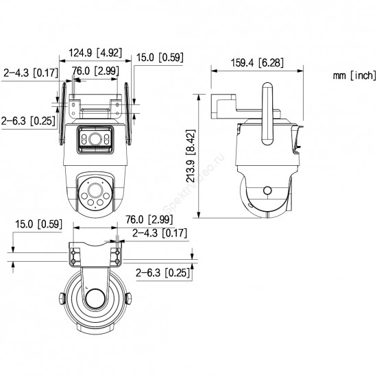 Dahua DH-P3D-3F-PV-4G Dahua DH-P3D-3F-PV-4G