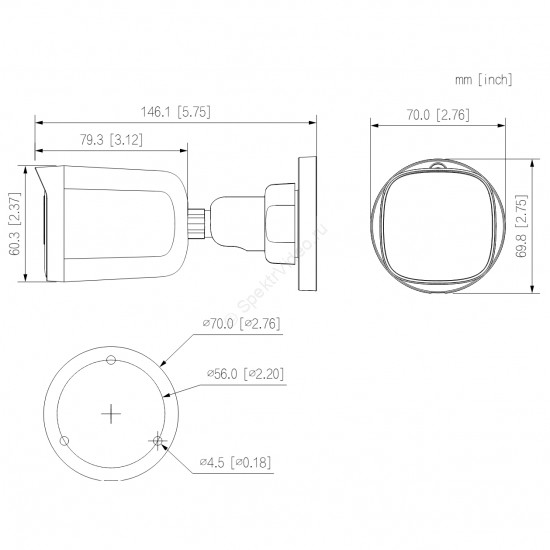 Dahua DH-HAC-B1A21P-U-IL-0600B Dahua DH-HAC-B1A21P-U-IL-0600B