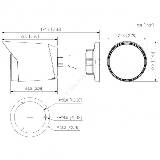 Dahua DH-HAC-HFW1239TP-A-LED-0360B-S3 Dahua DH-HAC-HFW1239TP-A-LED-0360B-S3
