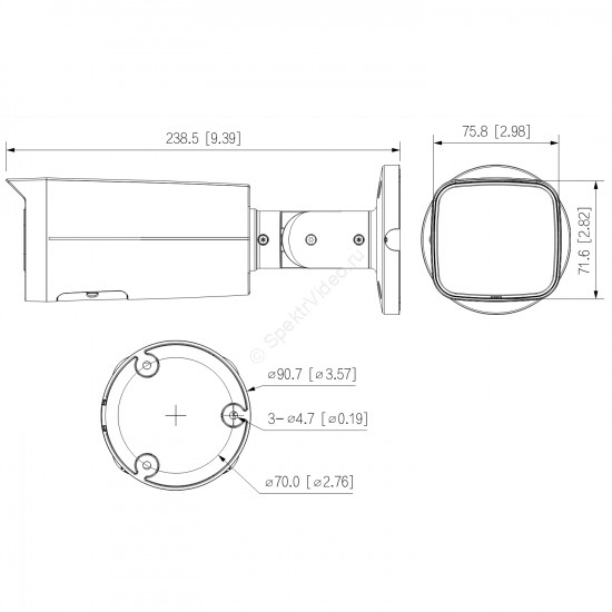 Dahua DH-IPC-HFW2249TP-ZAS-IL Dahua DH-IPC-HFW2249TP-ZAS-IL