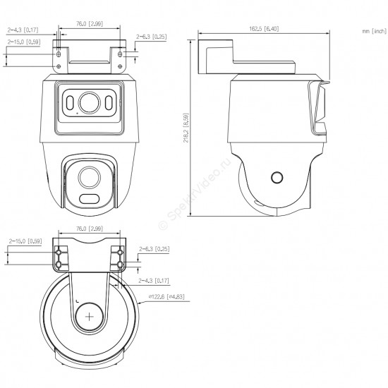 Dahua DH-HAC-PTS1500CP-E2-IL-A-0280B/0600B