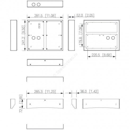 Dahua VTM28R4 - защитный козырёк
