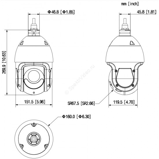 Dahua DH-SD4E825MB-HNR-A-PV1 Dahua DH-SD4E825MB-HNR-A-PV1