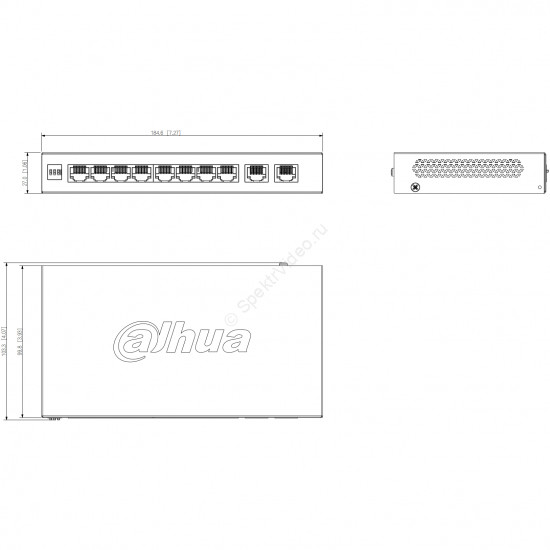 Dahua DH-CS4010-8ET2GT-60 Dahua DH-CS4010-8ET2GT-60