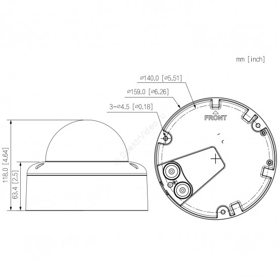 Dahua DH-IPC-HDBW5259E1P-ZE-IL Dahua DH-IPC-HDBW5259E1P-ZE-IL