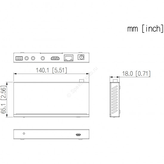 Dahua DH-PFM704-4K - удлинитель HDMI Dahua DH-PFM704-4K - удлинитель HDMI