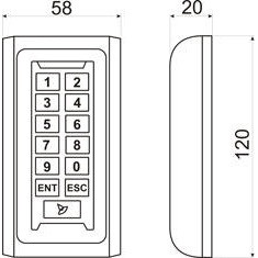 Iron Logic Matrix-IV (мод. EHT Metal Keys) Iron Logic Matrix-IV (мод. EHT Metal Keys)