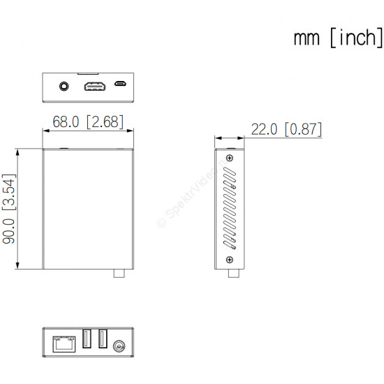 Dahua DH-PFM705K-4K - удлинитель HDMI Dahua DH-PFM705K-4K - удлинитель HDMI