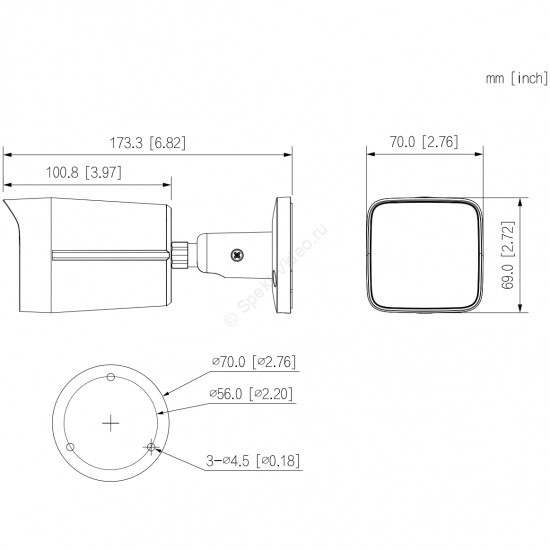 Dahua DH-IPC-HFW1839TCP-A-IL-0360B-S6 Dahua DH-IPC-HFW1839TCP-A-IL-0360B-S6