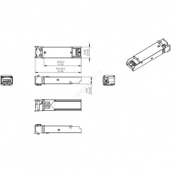 Dahua TSFP-850-MMF - оптический модуль SFP+