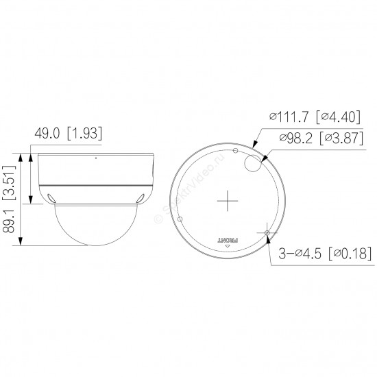 Dahua DH-IPC-HDBW3241EP-AS-0360B-S2