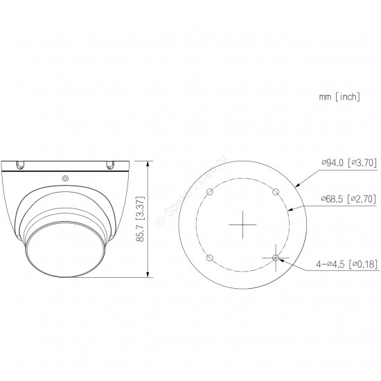 Dahua DH-IPC-HDW1839TP-A-IL-0360B-S6 Dahua DH-IPC-HDW1839TP-A-IL-0360B-S6