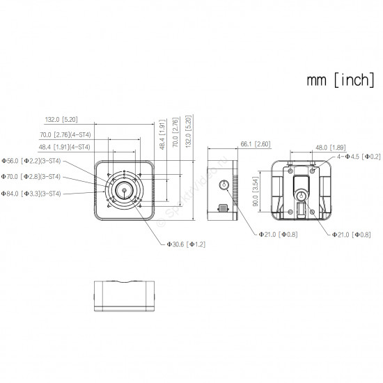 Dahua DH-PFA1330S - монтажная коробка