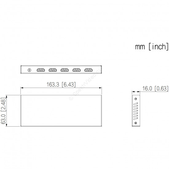 Dahua DH-PFM741-4K - разветвитель HDMI