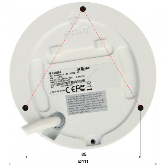 Dahua DH-IPC-HDBW3241FP-AS-0210B-S2 Dahua DH-IPC-HDBW3241FP-AS-0210B-S2