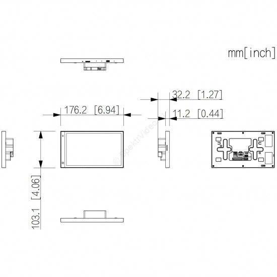 Dahua DHI-VTH5721A-WP-F Dahua DHI-VTH5721A-WP-F