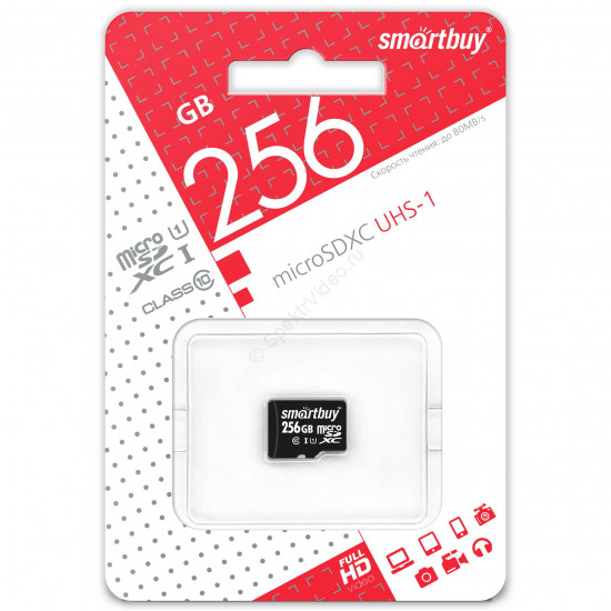 Smartbuy micro SDXC 265GB карта памяти