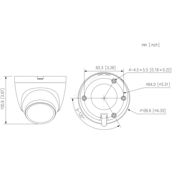 Dahua DH-IPC-HDW21249TP-S-IL-0360B