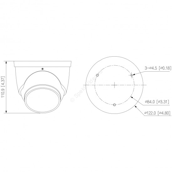 Dahua DH-IPC-HDW3849HP-AS-PV-0280B-S5 Dahua DH-IPC-HDW3849HP-AS-PV-0280B-S5