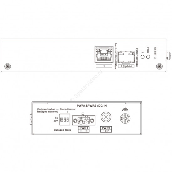 Dahua DH-CHS4102-1GT