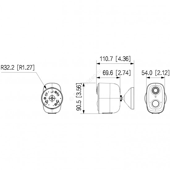 Dahua DH-BF8H Dahua DH-BF8H