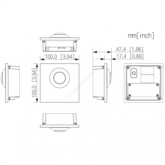 Dahua DHI-VTO4103F-1 Dahua DHI-VTO4103F-1