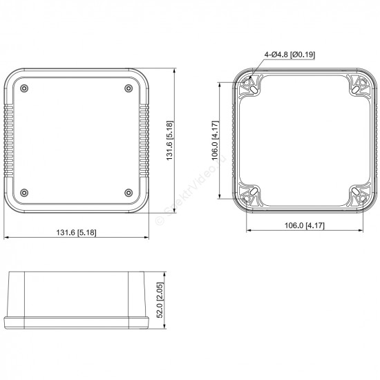Dahua DH-PFA12C - монтажная коробка