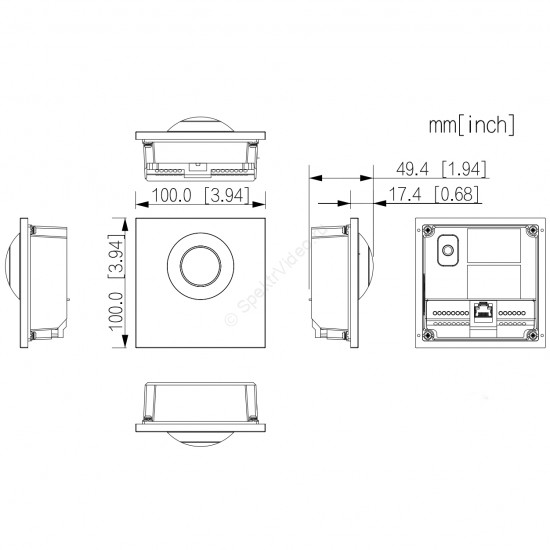 Dahua DHI-VTO4201F-P1 Dahua DHI-VTO4201F-P1