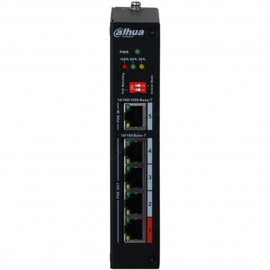 Dahua DH-PFT1500 - 4-х портовый инжектор