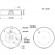 Dahua DH-PFA13F-E - монтажная коробка
