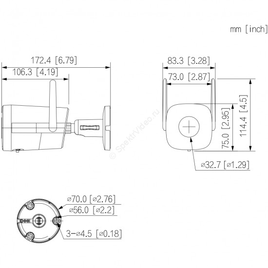 Dahua DH-IPC-HFW1339DTK1-SW-PV Dahua DH-IPC-HFW1339DTK1-SW-PV